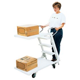 The stockpicker truck features a 440-lb. total capacity.